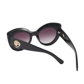 ROYAL GIRL Vintage Cat Eye sunčane naočale Žene brand dizajner sunčane naočale ženski visoke kvalitete gradijent je sunčane naočale muškarci UV400 ss035