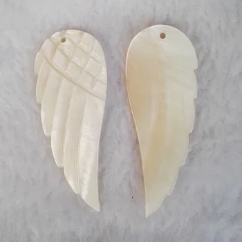 Moda prirodni omotač krila anđela privjesci privjesci ogrlica za izradu nakita su naušnice i ogrlica pribor 12 kom. / lot Veleprodaja
