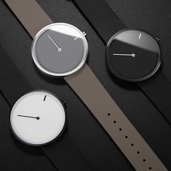 Don Red Dot Design Award No Pointer Watch Men Simple Unisex Watches Unique Minimalist Tiktok Wormhole Concept Students 2019