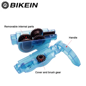 BIKEIN MTB cestovni bicikl lanca oprati kompleta alata za prijenosni MTB bicikl lanca čistač stroja za zube četke za popravak ToolsKits