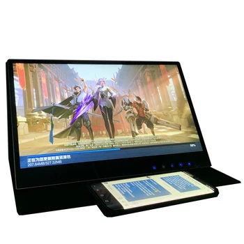 4K ultra 15,6-inčni IPS LCD zaslon portable gaming monitor ugrađena baterija bežični prijenosni monitor osjetljiv na dodir