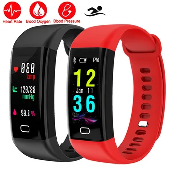 Cool boje Swim Smart Watch narukvica HR/BP/O2 Health Montre Connect Smartwatch je pogodan za IOS/Xiaomi/Sony/Huawei VS Mi Band 3/P8