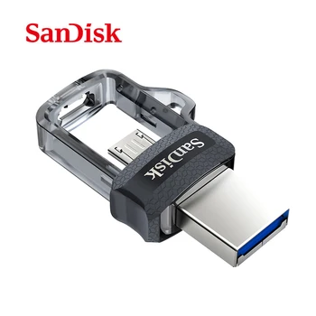 Dual OTG USB Flash Drive SanDisk USB 3.0 Mini Obor pogoni 32GB, 16GB 128GB 64GB PenDrives za PC i Android telefone besplatna dostava