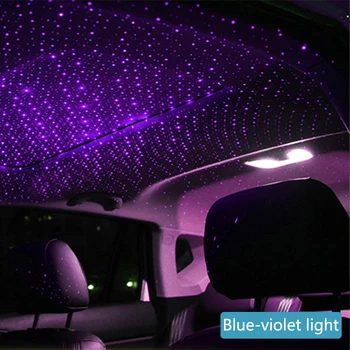 Auto usb led krov Star noćno svjetlo projektora unutrašnjost atmosfera lampe za BMW X5 E70 E60 E90 F10