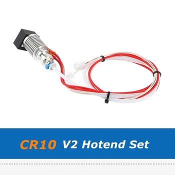 CR-10 V2 Sprinkler Kit sastavljen ekstruder Hotend Set MK9 nos 0,4 mm sa silikonskim vrhom za detalje 3D pisača Creality
