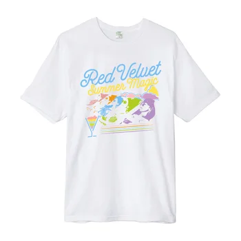 Nova moda Kpop RED VELVET REDMARE album košulje hip-hop svakodnevni slobodna odjeća majica t-Shirt kratki rukav majice t-shirt