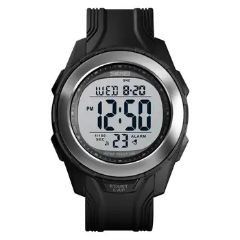 SKMEI Fashion Watch Men, 50M vodootporan višenamjenski digitalni sat alarm kućište od nehrđajućeg čelika sat relogio digital 1503