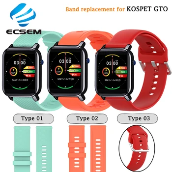 Narukvica za KOSPET GTO Smartwatch fitness tracker pribor zamjena remena za KOSPET gto Sports silikonska narukvica