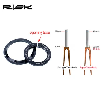 Rizik od dvostruke namjene bicikl slušalice vanjski bicikl slušalice za 44 mm ravno glavnom cijevi s 28.6 mm ravno vilicom ili 1.5 konusni tanjura