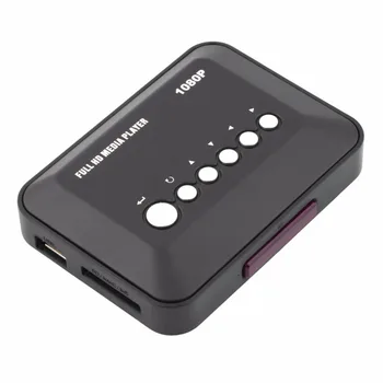 Kebidumei USB 2.0 1080P HD SD / MMC TV Videozapisi SD MMC RMVB MP3 sa IR daljinskim upravljačem 5V 2A Multi TV USB HDMI Media Player Box
