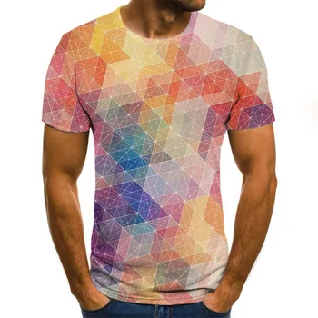 Ljeto 2020 3D t-shirt muška ulične casual print majica s kratkim rukavima moda udobnost zabavna majica Camisetas Hombre plus size