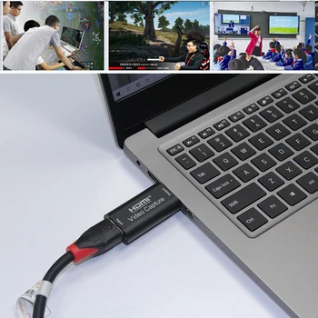 Prijenosni USB 2.0 Audio Video Capture Card HD 1 način HDMI USB 2.0 1080P Mini Acquisition Card Converter za računala PS4 Living