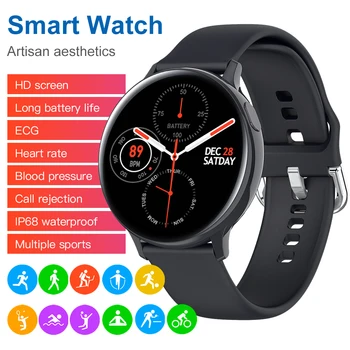 S20 Smart Watch Muškarci Žene EKG monitor srčane IP68 Vodootporan sport fitness Smartwatches za Xiaomi Huawei smart narukvica
