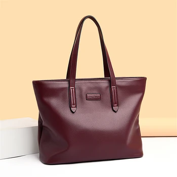 Visokokvalitetna kožna svakodnevni Tote bag Sac torbice i torbe luksuzne torbe, ženske torbe, dizajnerske ženske torbe na ramena za žene