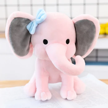 25 cm prije spavanja originali pliš igračke slon Chu udobne dječje plišane igračke plišane životinje lutka animaciju lutke za djecu poklon za Rođendan