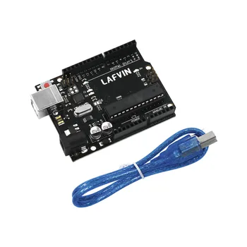 LAFVIN za UNO R3 Board ATmega328P ATMEGA16U2 Development Board-a sa USB-kablom za Arduino