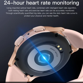 Bluetooth Poziv Pametnih Satova Muškarci Žene 2020 Krvni Tlak Smartwatch Vodootporan Fitness Tracker Music Player Monitor Spavanje Sat