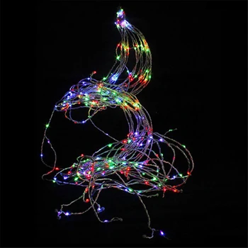 20X2M 400 LED bakrena žica Fairy String Svjetla smještaj rasvjeta Fairy Garland Outdoor Christmas New Year Party Wedding Decoration