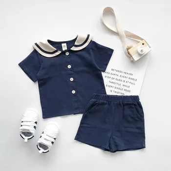 Baby Boy Girl Summer Clothes Kit Dječje Odjeće Boy Outfits Baby Toddle Girls Outfits Boys Clothes Set Mornar Baby Costumes