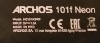 10,1-inčni 50pin LCD zaslon matrica za ARCHOS 101F NEON ac101aswf unutarnji LCD modul ploče zamjena staklene leće