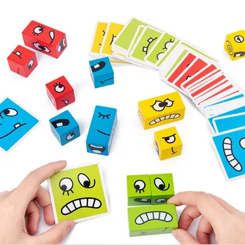 Montessori lice gradivni blokovi kreativne cigle obrazovne igračke djeca ranog odgoja i obrazovanja roditelj-dijete interaktivne igračke