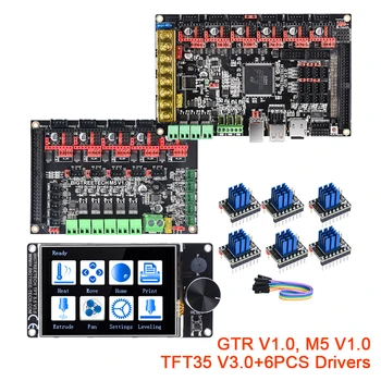 BIGTREETECH GTR V1.0 Control Board TFT35 V3.0 Touch Screen M5 V1.0 matična ploča Kit TMC2208 TMC2209 TMC5160 SKR 3D Printer Dijelovi