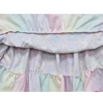 JOJO Siwa Girl Sling Dress Slatka Cartoon Toddler Girls Dress Party Princess A-line Dress vrećice Baby Girl Gifts Dropship