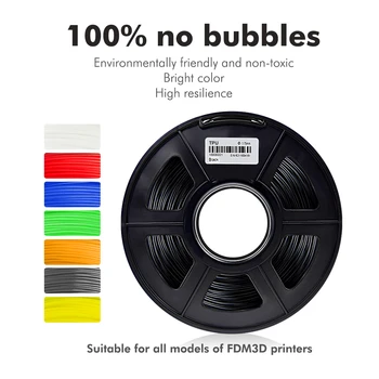 SUNLU Flexible 3D Printer Filament 0.5 KG 1.75 mm TPU Flexible plastic filament for 3d printer plastiku za 3d pisača