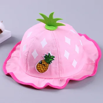 18-36 mjeseci divno dijete dječje šešir za ananasa godina odbojka na stil djeca vanjski kantu šešir ljetne kape za djecu