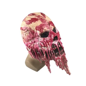 Kuća Duhova Kaplje Krv Trulež Lateks Maska Halloween Strijelac Duh Detektiv Zombija Ходячие Mrtvac Zombija Vrag Maska