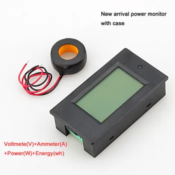 AC 80~260V 100A Mjerač snage precizan voltmetar ampermetar W kWh brojilo energije napon ac struja monitor snage tester