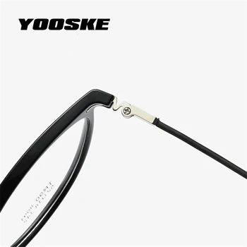 YOOSKE Cat Eye naočale okviri žene TR90 prozirne optički okvir ženske lažne naočale Moda ultra naočale