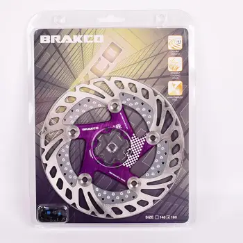 Brakco Bicycle Brake Disc Rotor DR-11FA 160/180/203mm Mountain MTB Bike Floating disk cable parts made in TAIWAN original