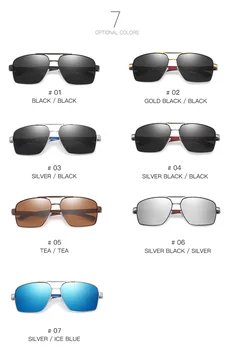 KEITHION Brand Design aluminijskih muške sunčane naočale polarizirane leće hramovi sunčane naočale slr naočale Oculos de sol UV400