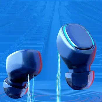 TWS bežične Bluetooth slušalice 5.0 Bluetooth slušalice power LED display Prijenosni slušalice za Xiaomi / iPhone