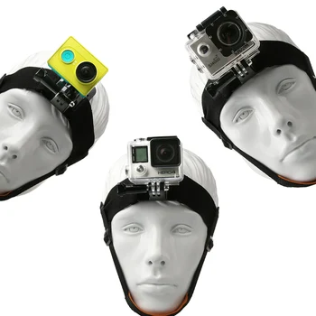 RP headstrap head band holder kaciga remen s učvršćenjem donje čeljusti za GoPro Hero 9 8 7 6 5 4 xiaomi yi 4K SJCAM sport camera
