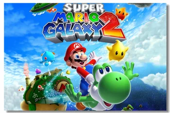 Običaj Platnu Zidni Dekor Super Smash Bros Galaxy Plakat Yoshi Naljepnice Naljepnice Video Igre Desktop Spavaća Soba Freska #0466#