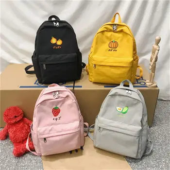 Moda voće predložak torba svakodnevni vodootporan putovanja naprtnjače velikog kapaciteta torbu škole za mlade trgovački ruksak