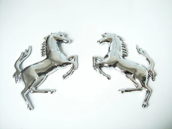 Za Ferrari Metal Krom Silver Golden Running Horse stražnji prtljažnik krilo amblem ikonu oznaka Z2AAD058