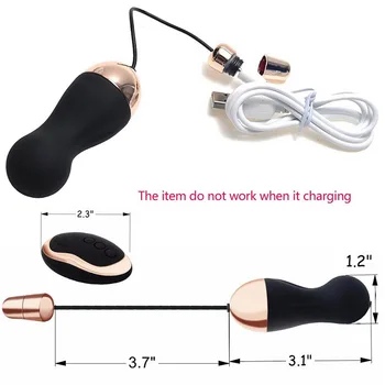Bežični daljinski upravljač vibrator vaginalni loptu seks igračka za odrasle snažan metak Vbrating jaje proizvod za žene erotska masaža Kegelove