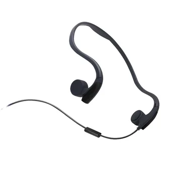 Koštano vodljivost prenose putem ožičenih slušalica s mikrofonom Sport na otvorenom smart slušalice vratne maramicu s mikrofonom za Iphone xiaomi Samsung