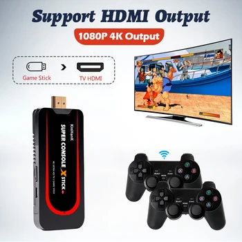 50000+ igara prijenosni retro igraća konzola za PS1/N64/DC Dual System Gaming & TV Mini Video Game Igrača HDMI WIFI Wired/Wireless