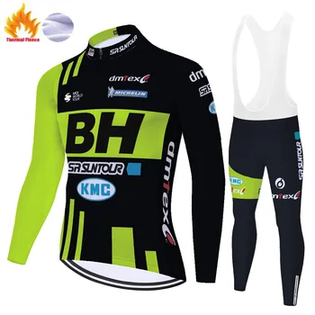 2021 tim BH roupa ciclismo masculino zima toplinske runo biciklizam odjeća bicikl MTB bicikl Dres odijelo 20D gel jastučić
