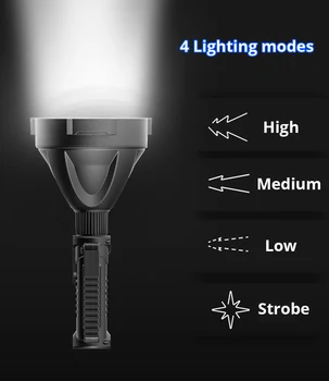 Super snažan P70.2 led svjetiljka taktička Tlashlight USB Punjiva led svjetiljka vodootporan lovački led svjetiljka 18650
