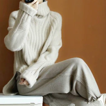 Gejas Ainyu europski stil nove ženski veste moda 2020 Ženska водолазка kašmir džemper ženske pleteni puloveri besplatne majice