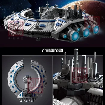 Mold King 21008 Star Wars Igračke MOC-13056 Class Battleship (Droid Control Ship) gradivni blokovi dječje božićne igračke, pokloni