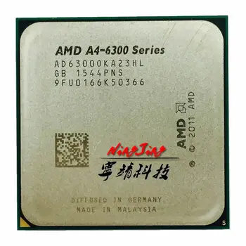 AMD A4-Serije A4-6300 A4 6300k dual-core procesor AD6300OKA23HL /AD630BOKA23HL socket FM2