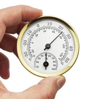 Sat u obliku zidne mjerač temperature i vlage mjerni alat 2 u 1 termometar hygrometer mini cijele