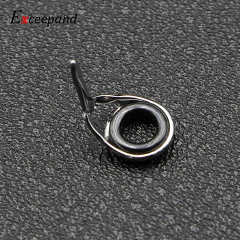 Exceepand 9 kom lijevanje štap vodilica okvir od nehrđajućeg čelika Baitcasting Eye Line prsten za izgradnju ili popravak štap