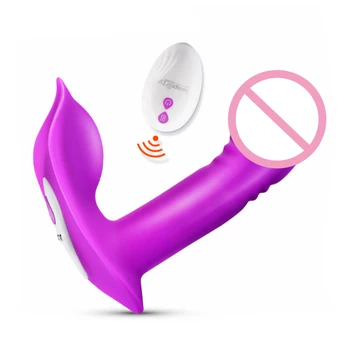 Nosivi Silikon bežični daljinski upravljač vibrator vibrirajuće gaćice SexToy za žene par G Spot dildo stimulans twin motor